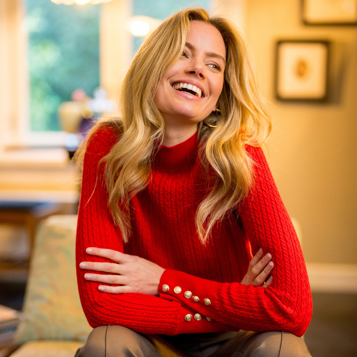 HV Society trui rood voor dames – 2