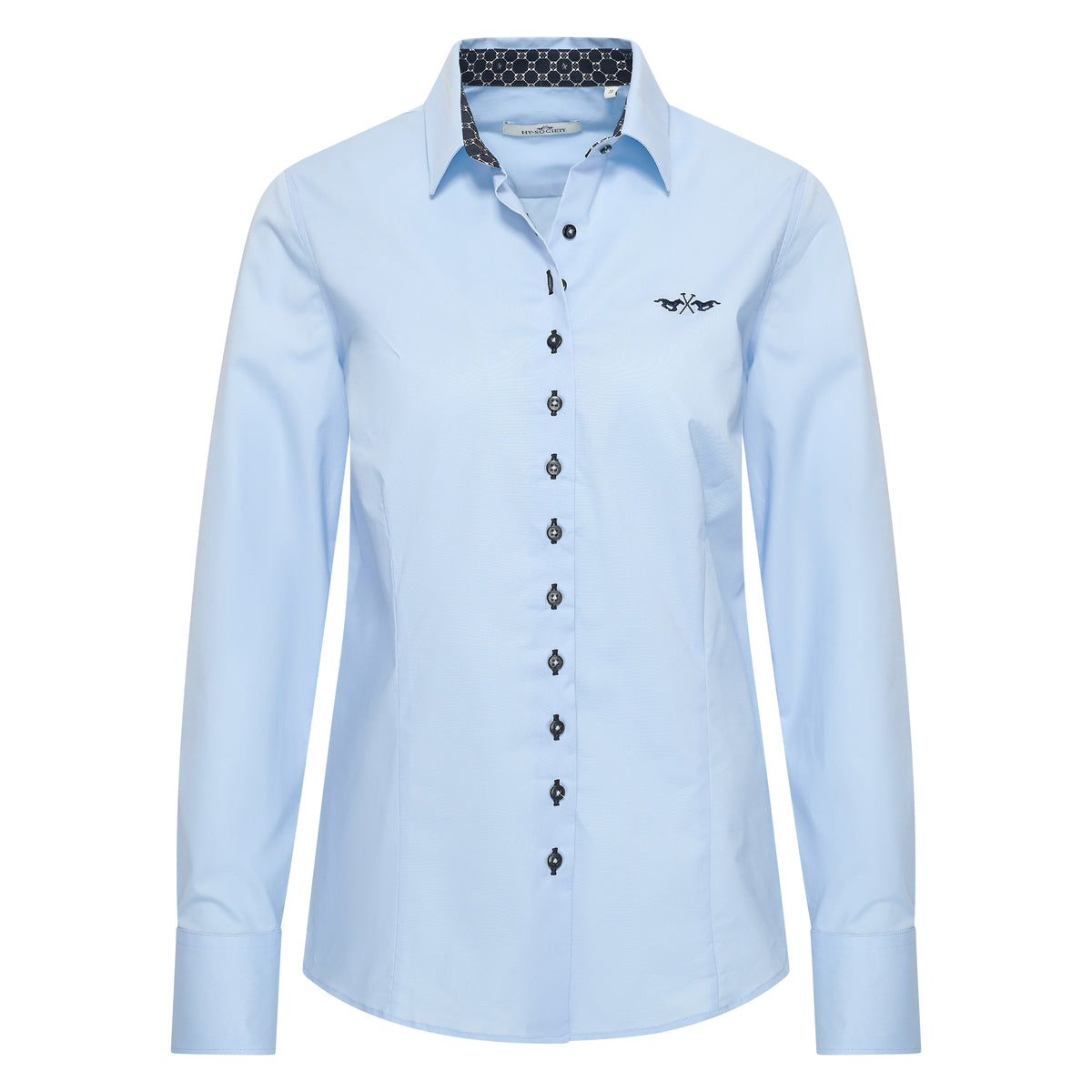 HV Society blouse lichtblauw voor dames – 2