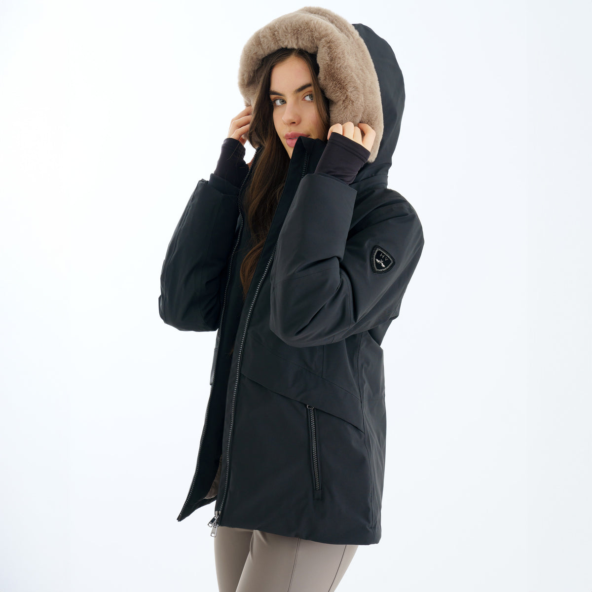 HV Society jas zwart voor dames – 3