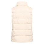 HV Society bodywarmer ecru omkeerbaar met gewatteerde en teddyzijde voor dames