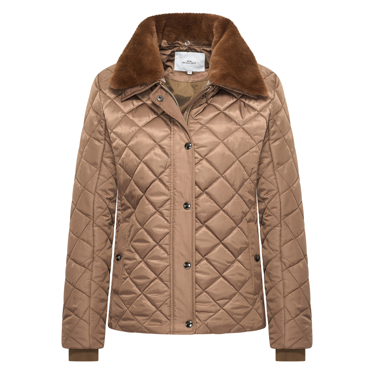 HV Society jas camel voor dames – 2