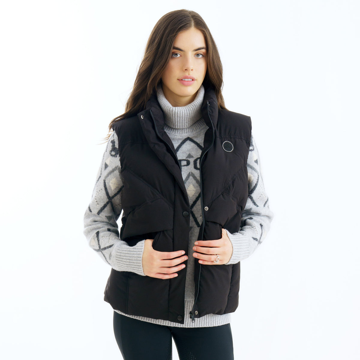HV Society bodywarmer zwart voor dames – 4