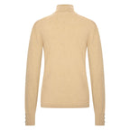 HV Society trui camel met col en knoopjes aan de mouwen voor dames
