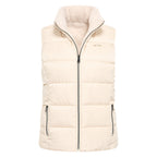 HV Society bodywarmer ecru omkeerbaar met gewatteerde en teddyzijde voor dames