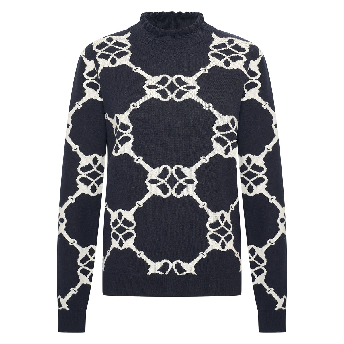 HV Society trui donkerblauw voor dames – 3