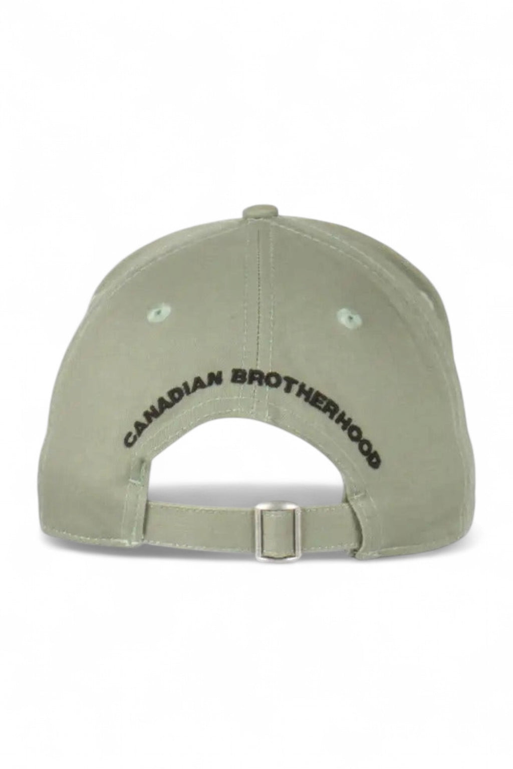 Dsquared2 pet groen met geborduurd logo en distressed klep unisex