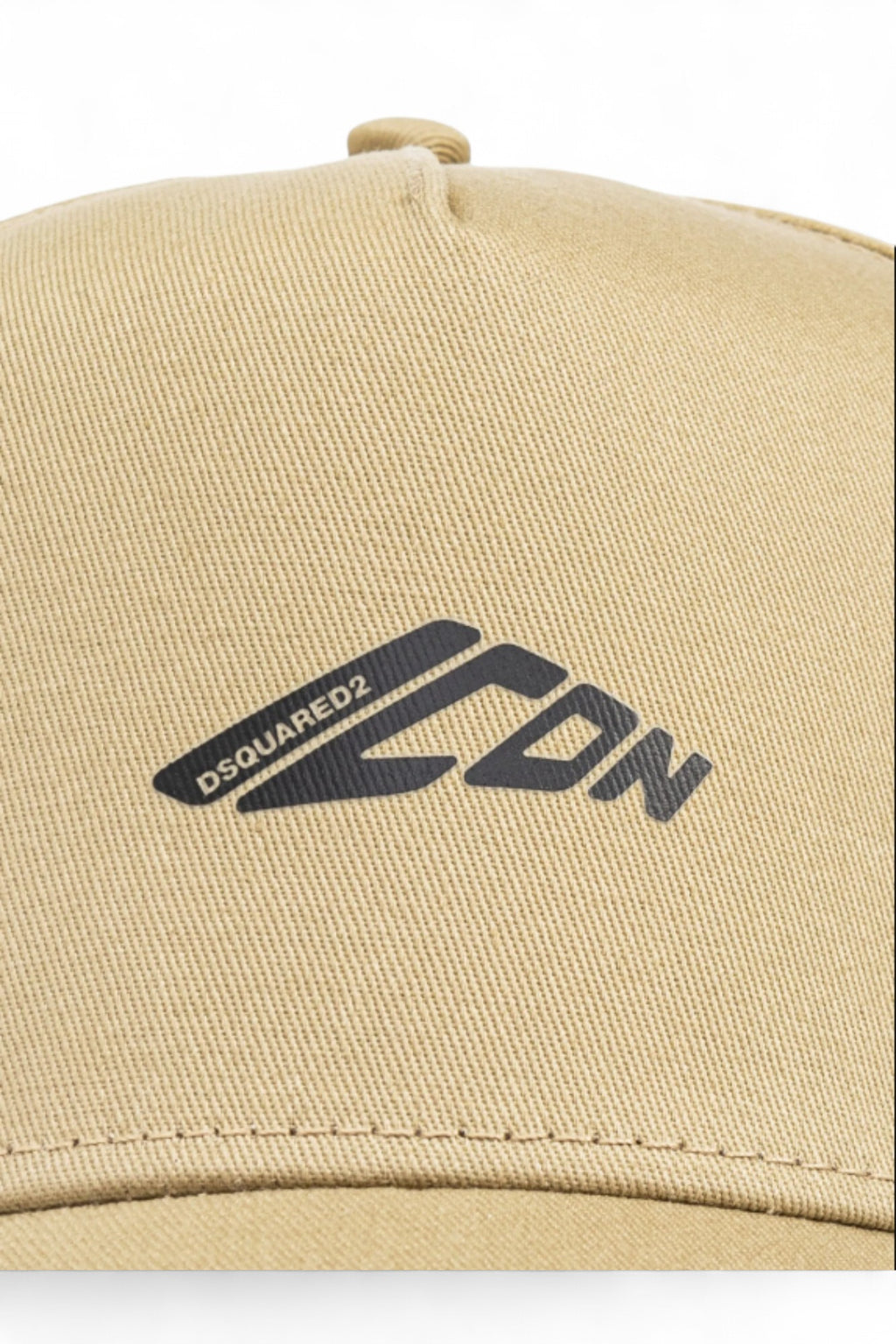 Dsquared2 pet beige met Icon-logoprint unisex