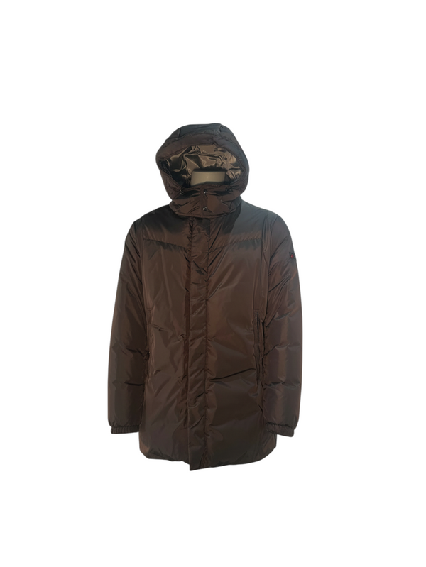 Peuterey jas winter donker grijs pour hangend