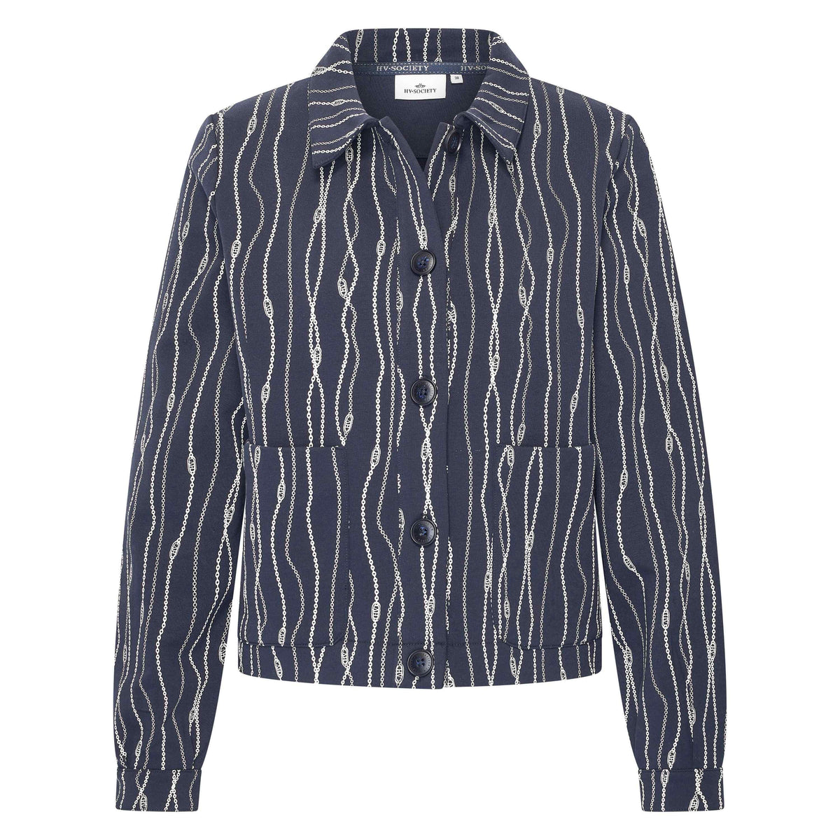 Hv Society - Gilet - Navy Aop