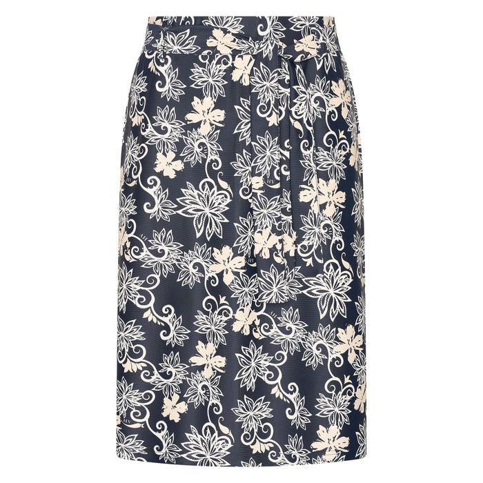 Hv Society - Skirts - Navy Flower