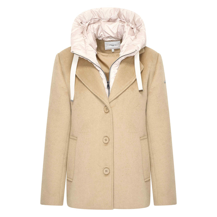 Hv Society - Woolmix Jacket Hvsautumn - Sand