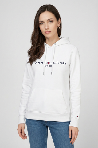 Tommy Hilfiger - Hoody - Wit