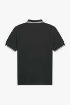 Fred Perry Polo Kaki - achterkant