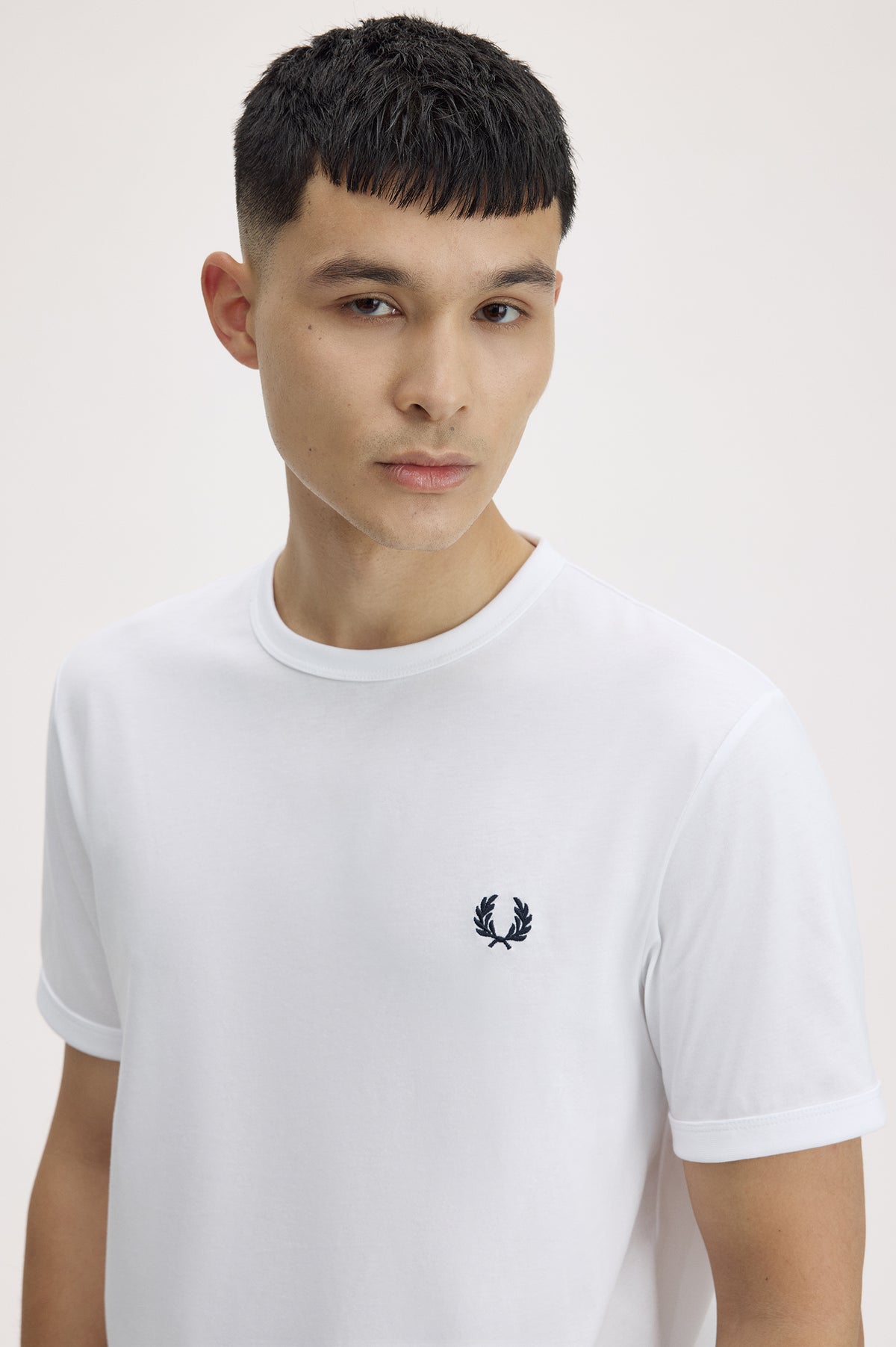 Fred Perry t-shirt blanc pour homme – 3