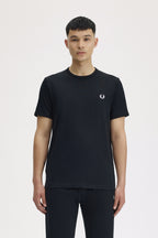 Fred Perry - T-Shirt - Zwart
