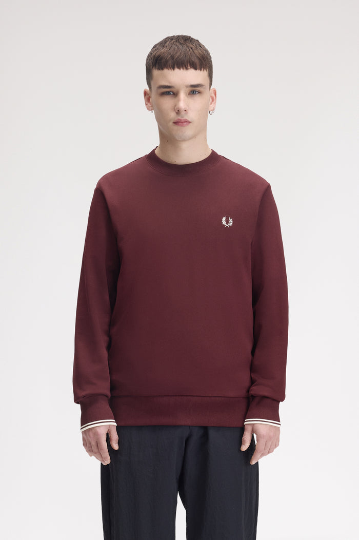 Fred Perry - Sweater - Bordeaux