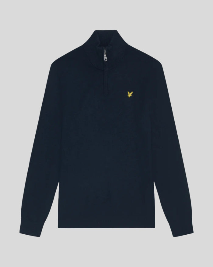 Lyle & Scott - Trui Rits - Donkerblauw