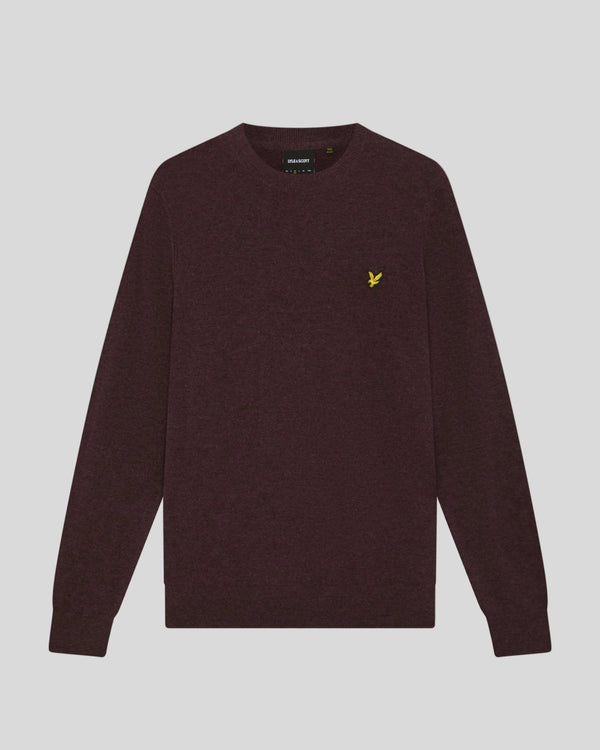 Lyle & Scott trui bordeaux voor heren