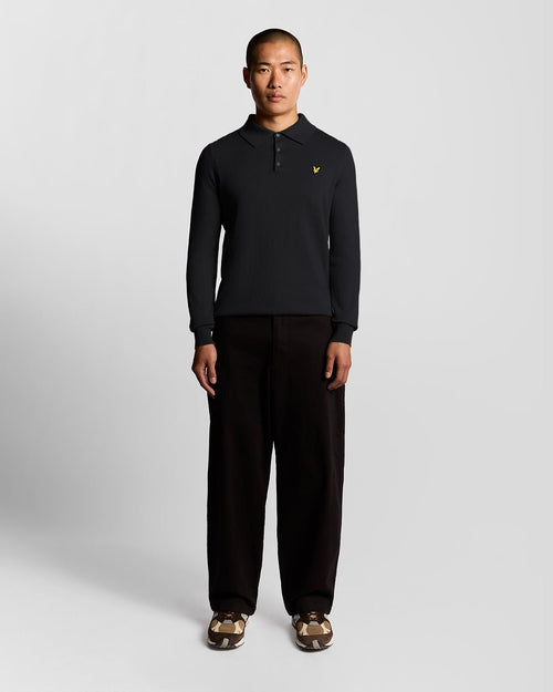 Lyle & Scott - Trui Polo - Donkerblauw