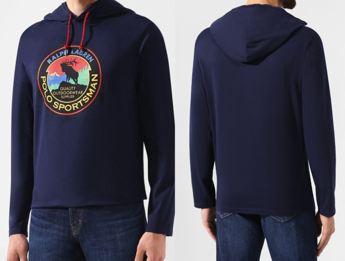 Ralph Lauren hoodie marineblauw voor heren – 17