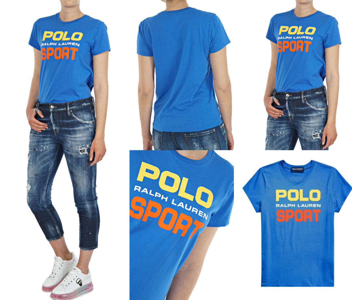 Ralph Lauren t-shirt blauw voor dames – 7