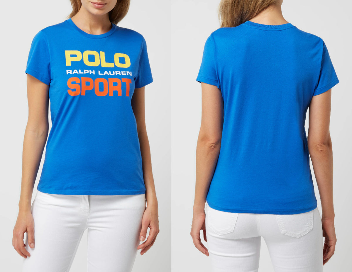 Ralph Lauren t-shirt blauw voor dames – 10