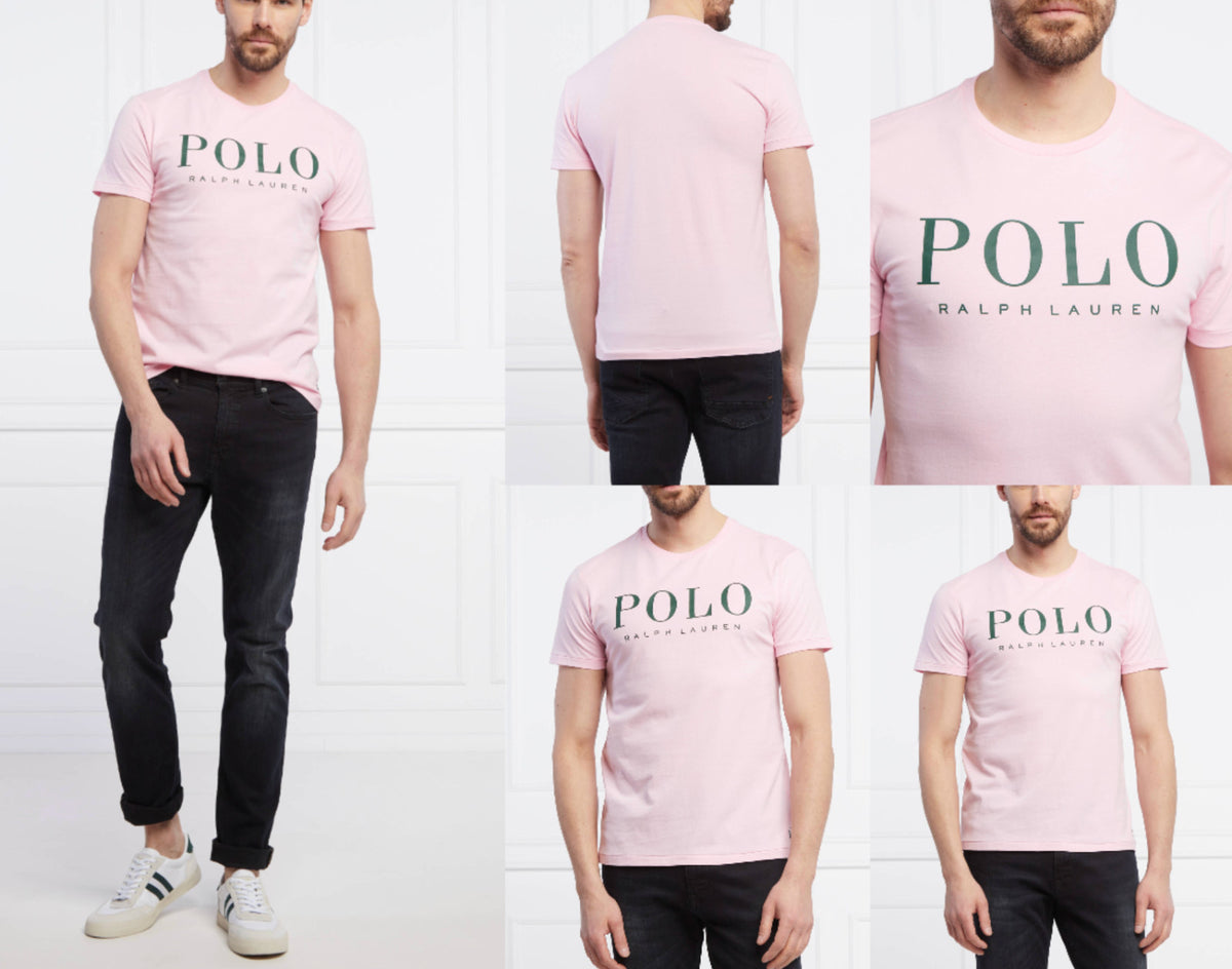 Ralph Lauren t-shirt roze voor heren – 10