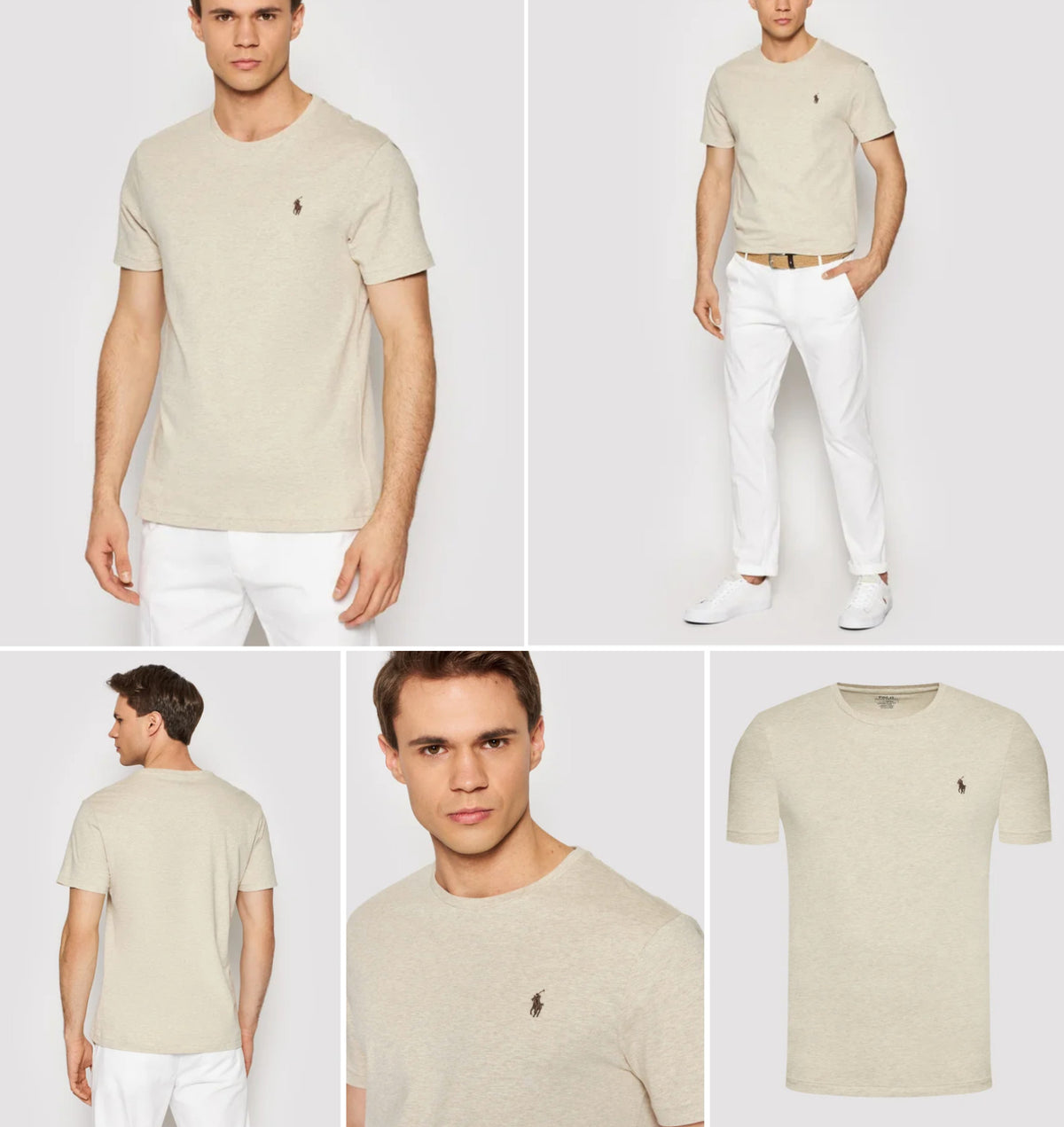 Ralph Lauren t-shirt grijs pour heren – 18