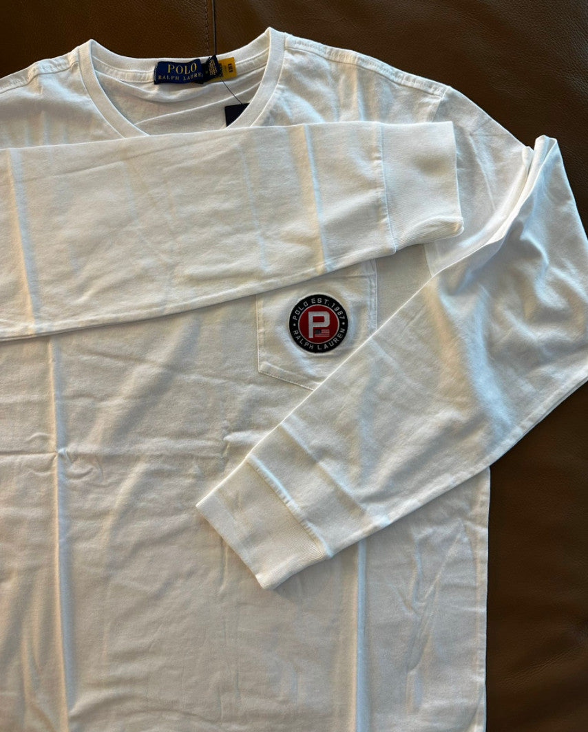 Ralph Lauren t-shirt wit voor heren – 10