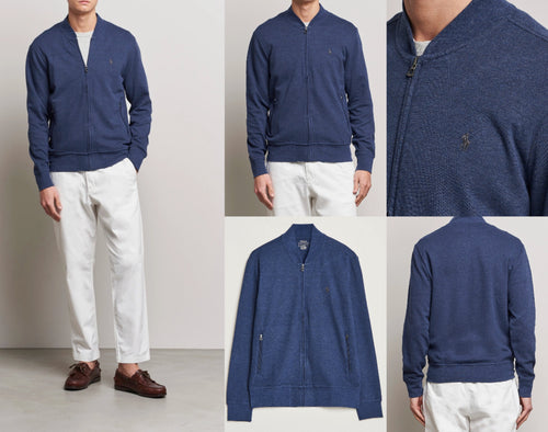 Ralph Lauren - Sweatvest - Blauw
