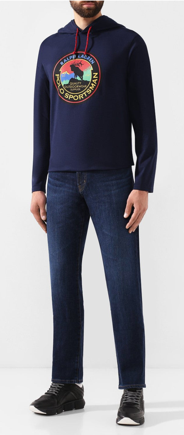 Ralph Lauren - Hoodie - Marineblauw