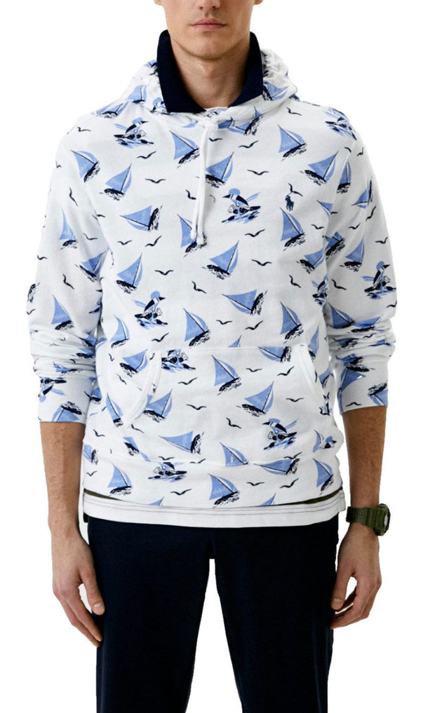 Ralph Lauren hoodie wit voor heren