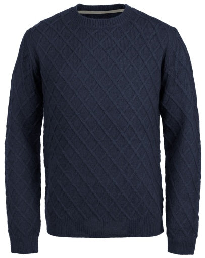 Indicode trui donkerblauw pour heren