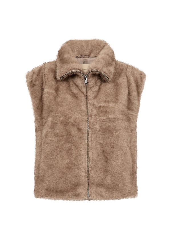 Soyaconcept - Vest - Donkerbeige