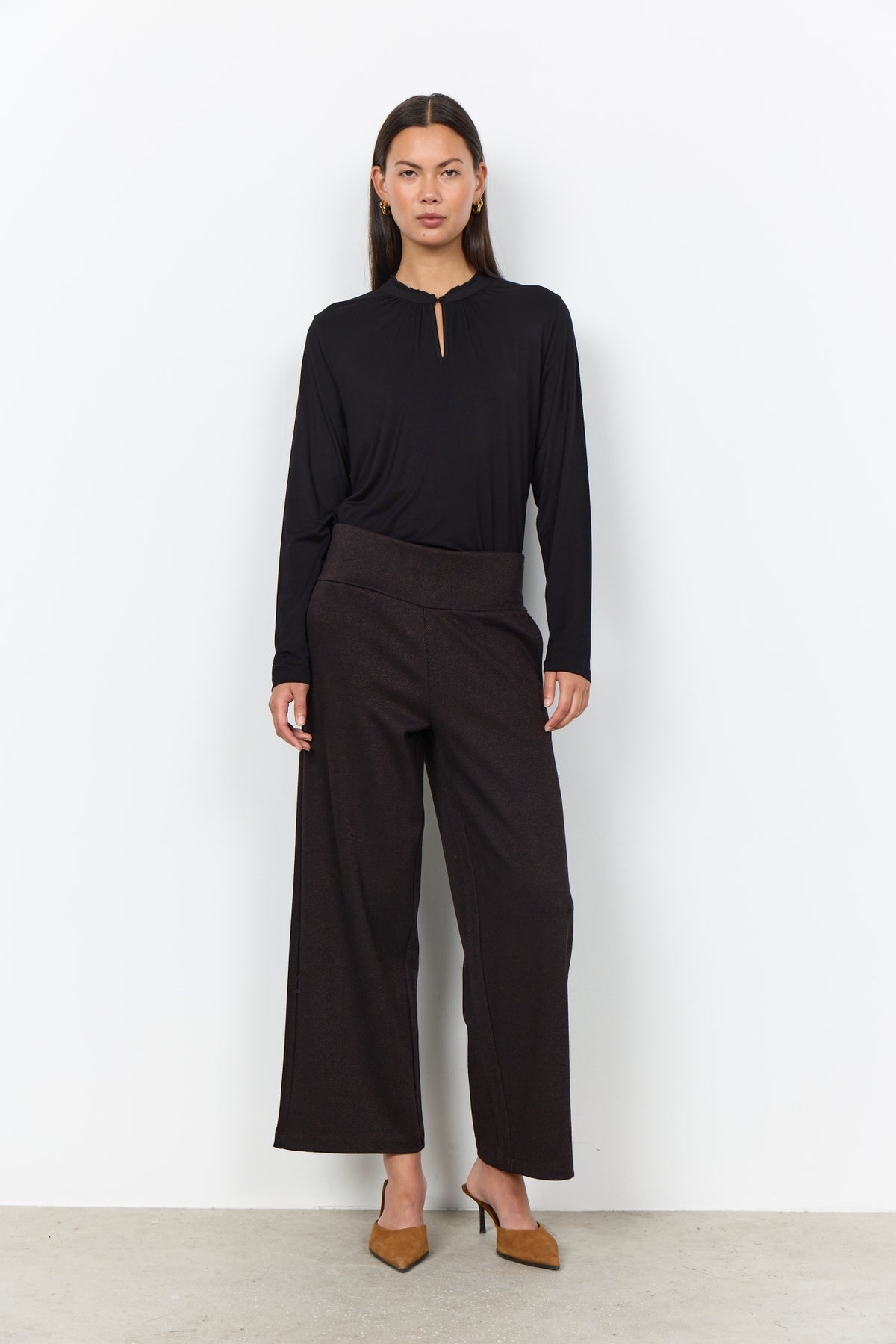 Soyaconcept - Pantalon - Brun foncé