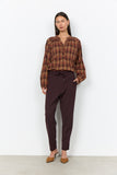 Soyaconcept - Broek - Donkerbruin