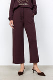 Soyaconcept - Broek - Donkerbruin