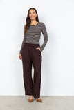 Soyaconcept - Broek - Donkerbruin