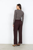 Soyaconcept - Broek - Donkerbruin