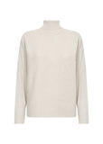 Soyaconcept - Trui Rolkraag - Beige
