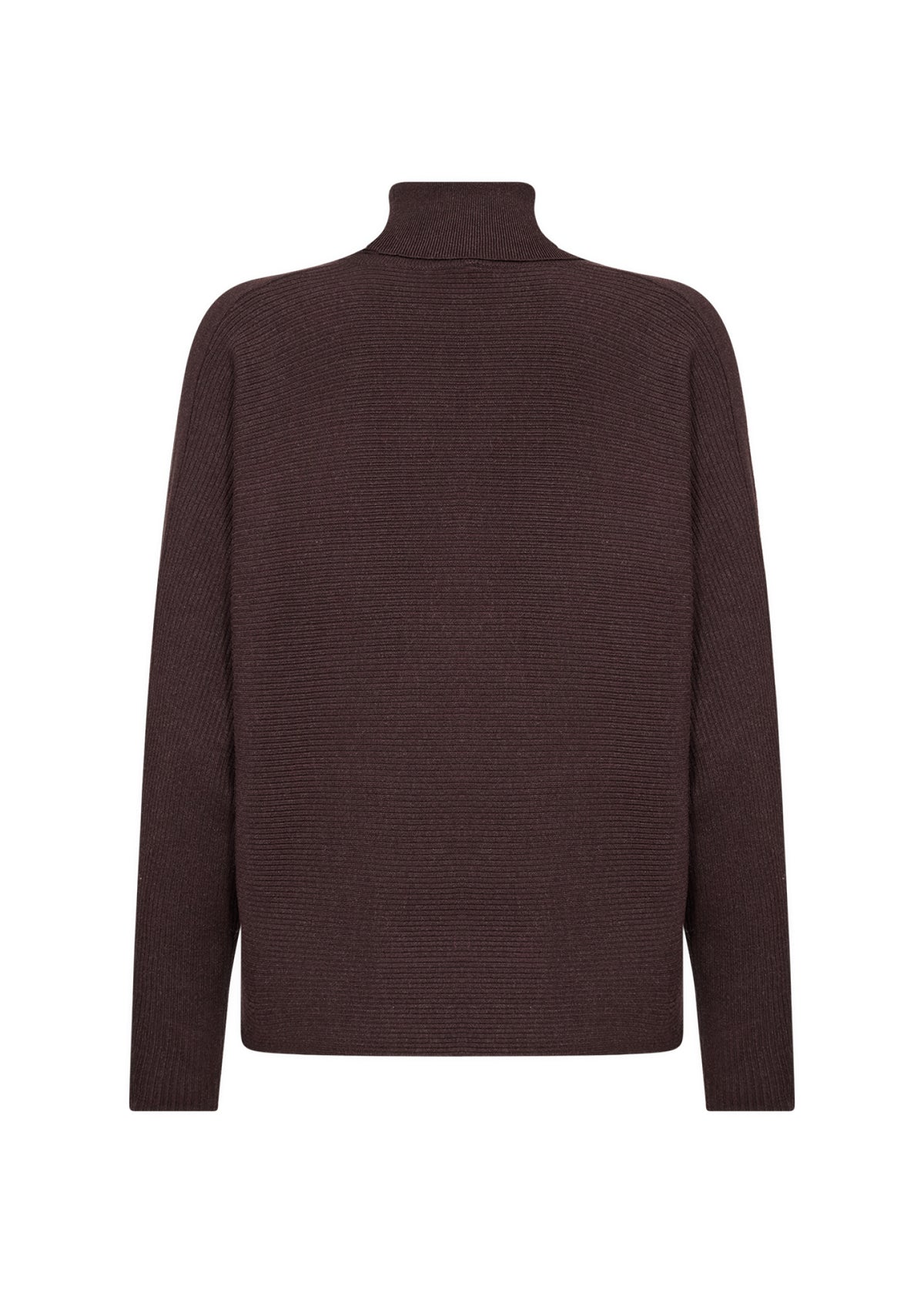 Soyaconcept pull brun foncé pour femme – 3
