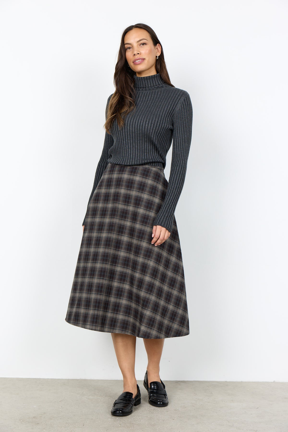 Soyaconcept pull gris pour femme – 4