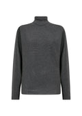 Soyaconcept - Pull à col roulé - Gris foncé