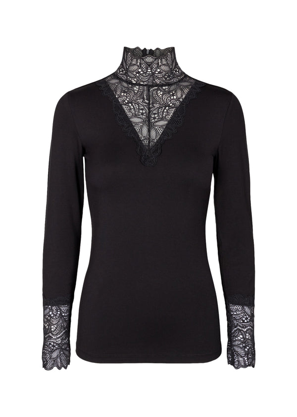 Soyaconcept - T-Shirt - Zwart
