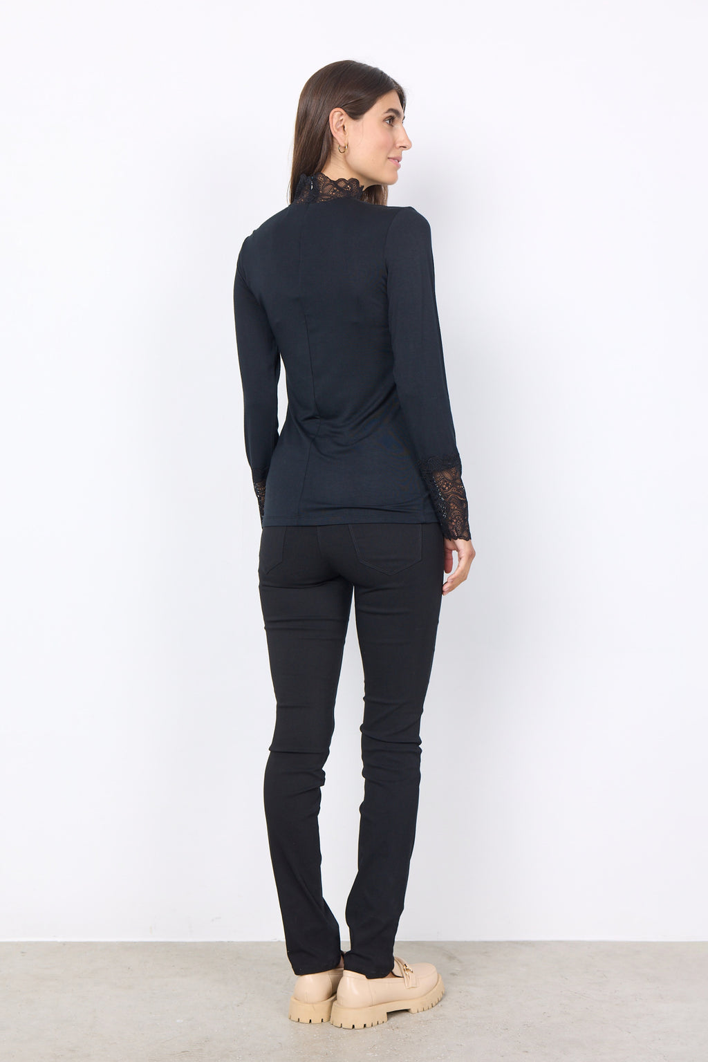Soyaconcept - T-shirt - Noir