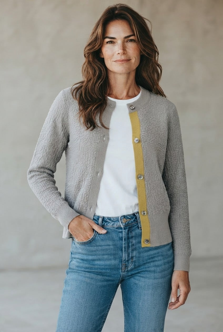 Baum und Pferdgarten cardigan grijs voor dames – 2