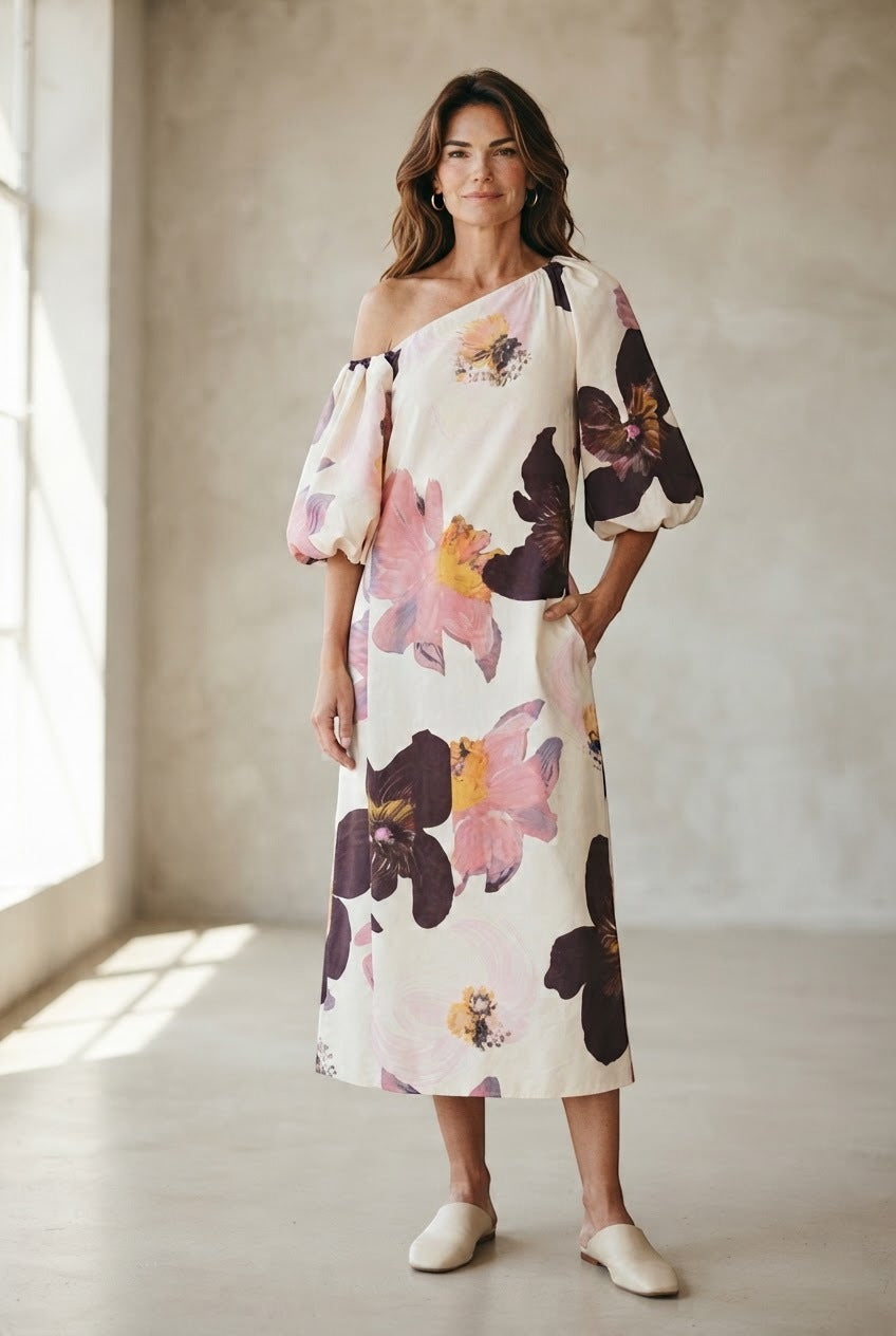 Stine Goya jurk ecru voor dames – 2