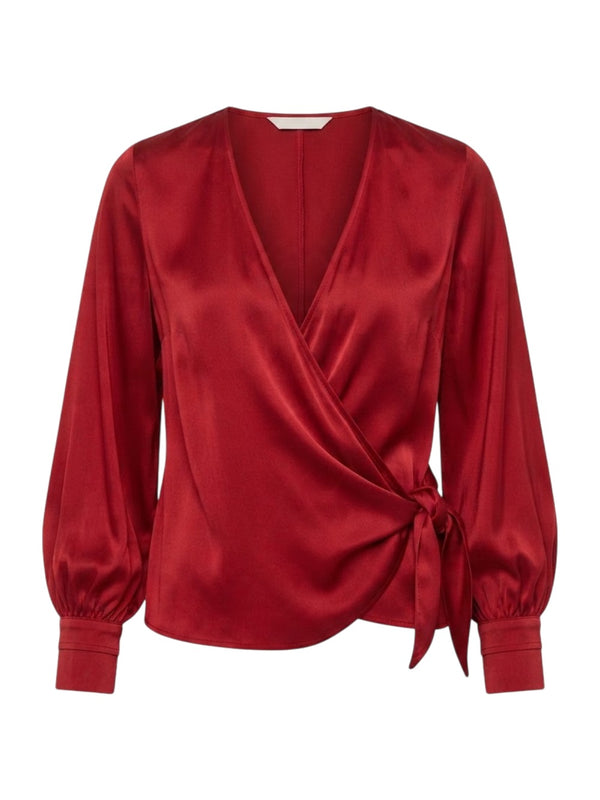 Ottod'Ame blouse rood voor dames