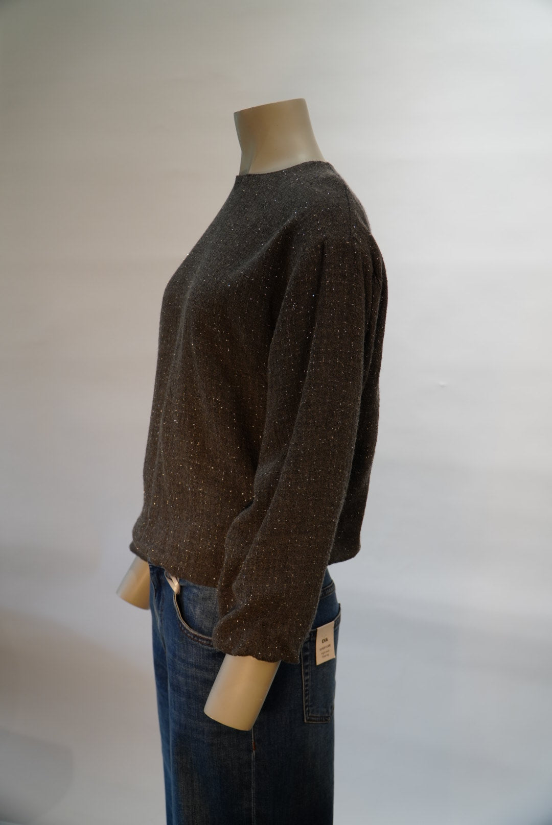 Ottod'Ame blouse grijs voor dames – 4