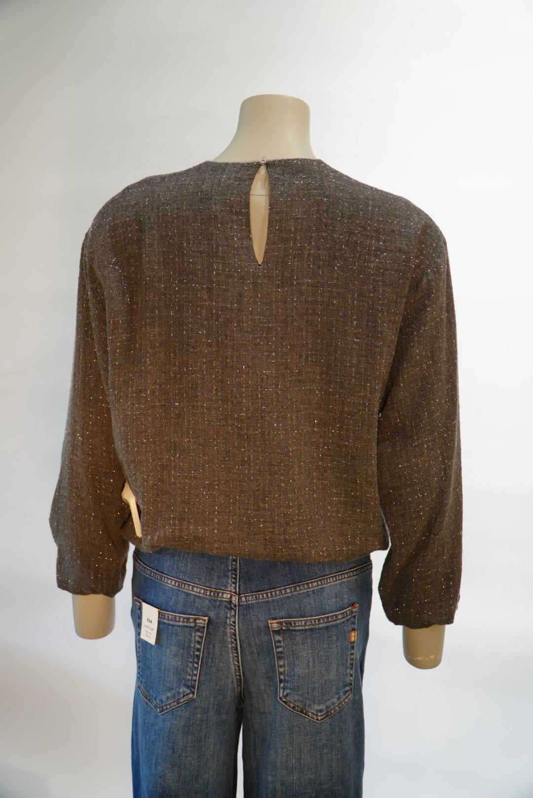 Ottod'Ame blouse grijs voor dames – 5
